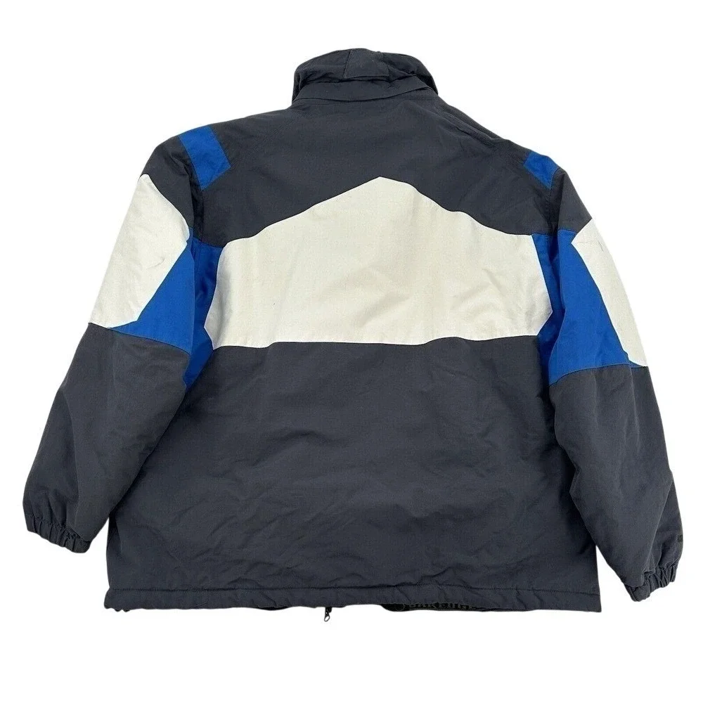 Polar Edge Gold Series Ski Jacket Grey Blue Waterproof Snowboard Parka Men XXL